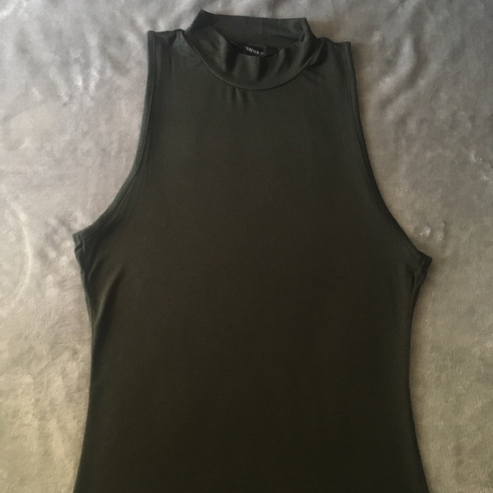 Olive Green Top
